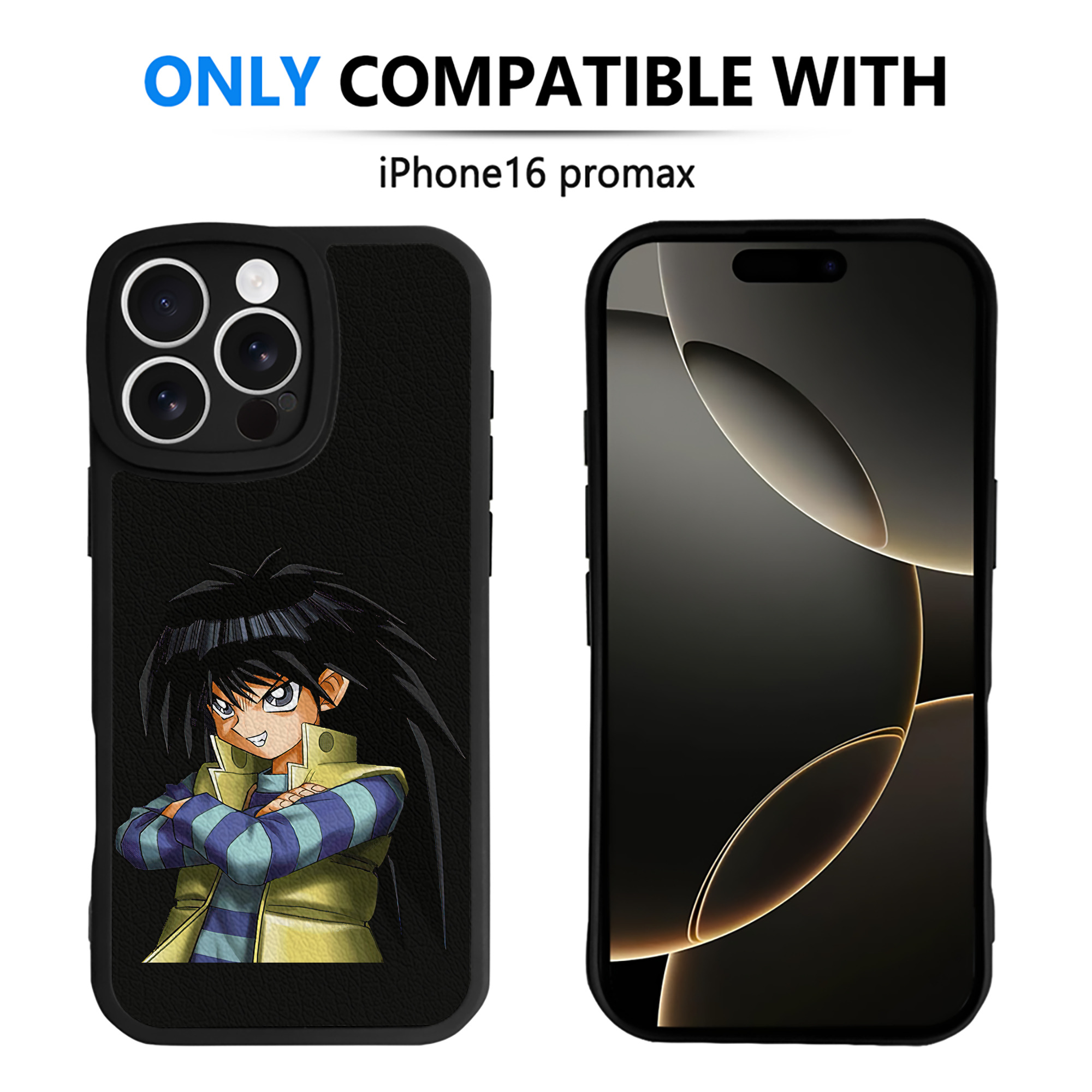 遊☆戯☆王 Yu-Gi-Oh! 【iPhone 16シリーズ対応】シリコンスマホケース（レザー調） 材質：シリコン